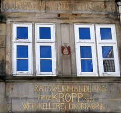 Fassade Ratsschänke „Im Rattenkrug" in Hameln