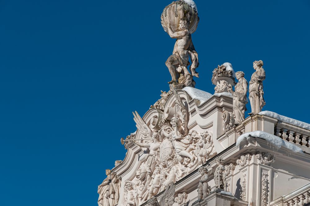 Fassade von Schloss Linderhof