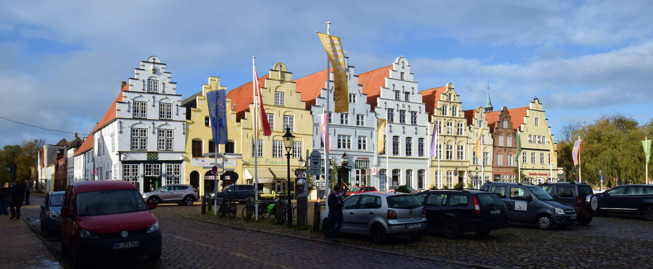 Fassaden in Friedrichstadt