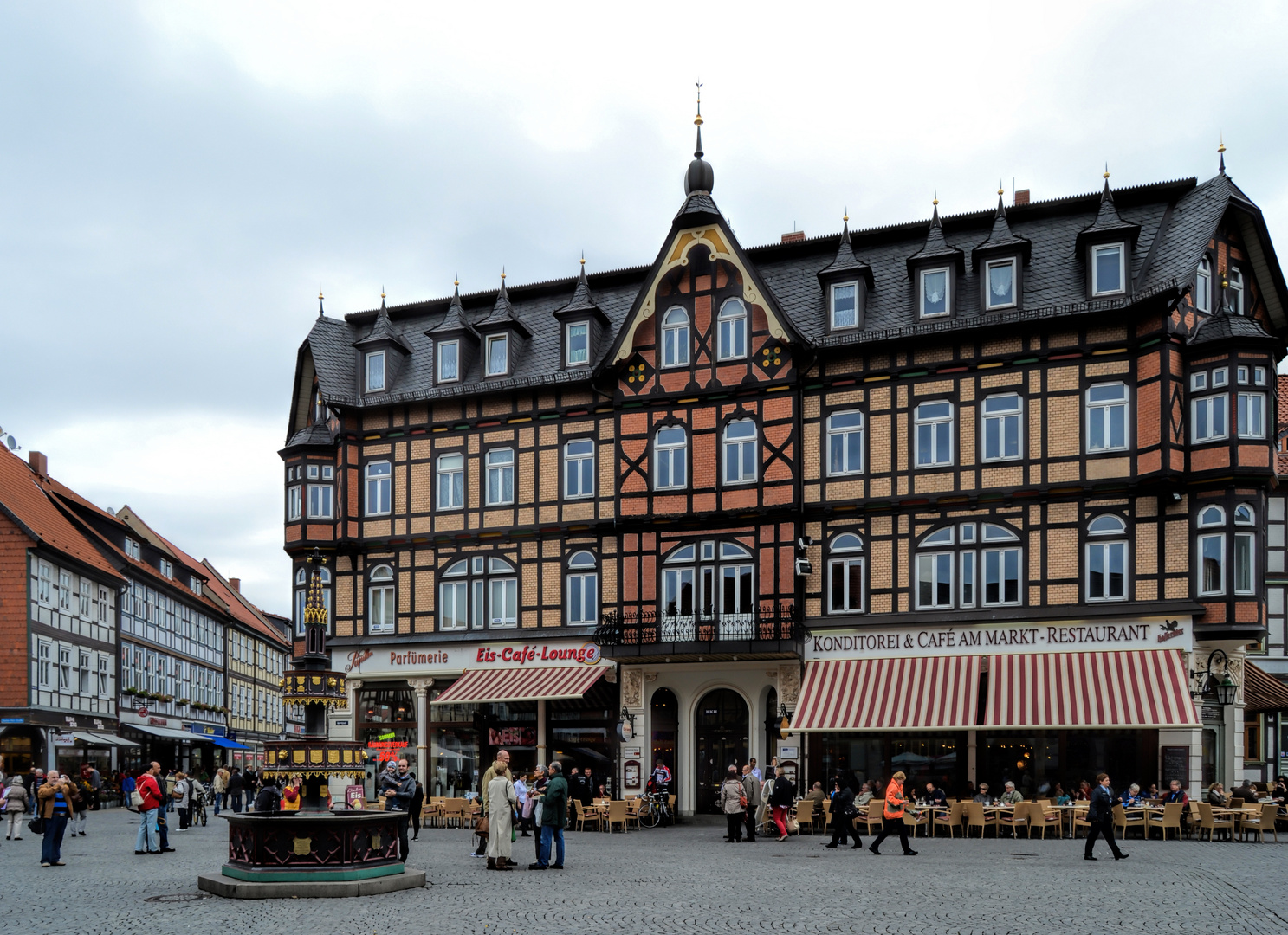 Fassaden in Wernigerode.