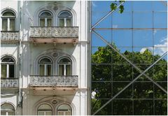 Fassaden mit Spiegelung