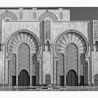 Fassadendetail Hassan II Moschee