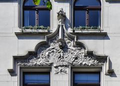 Fassadenschmuck in Köln 