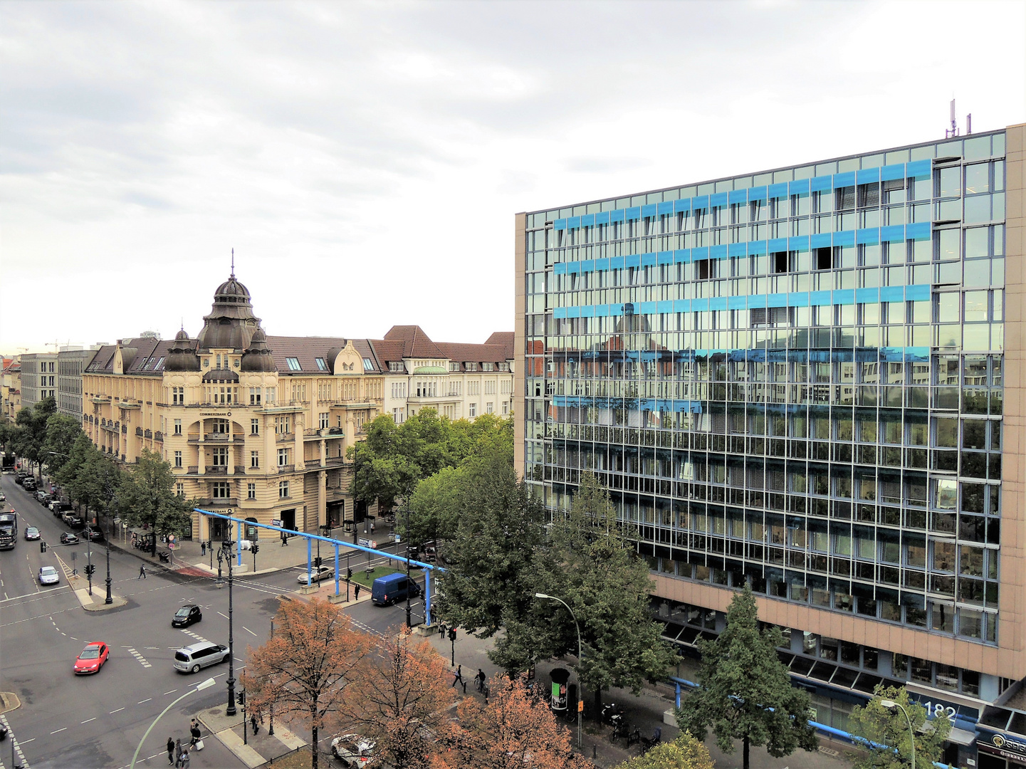 Fassadenspiegelung in Berlin