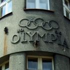 Fassadenwerbung für Olympia 1936 in St. Joachimsthal