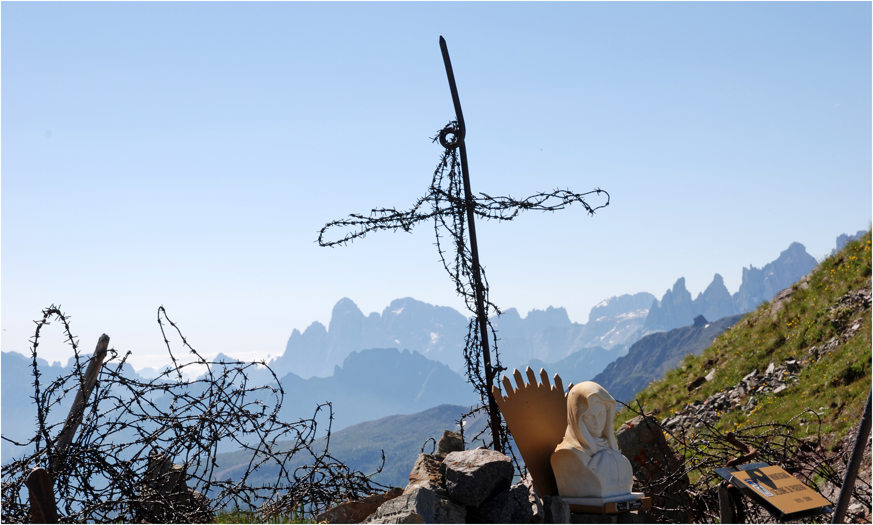 Fassaner Alpen gegen Pala-Gruppe