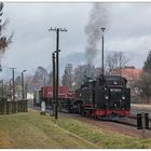 Fast abfahrbereit im Bahnhof Olbersdorf Oberdorf