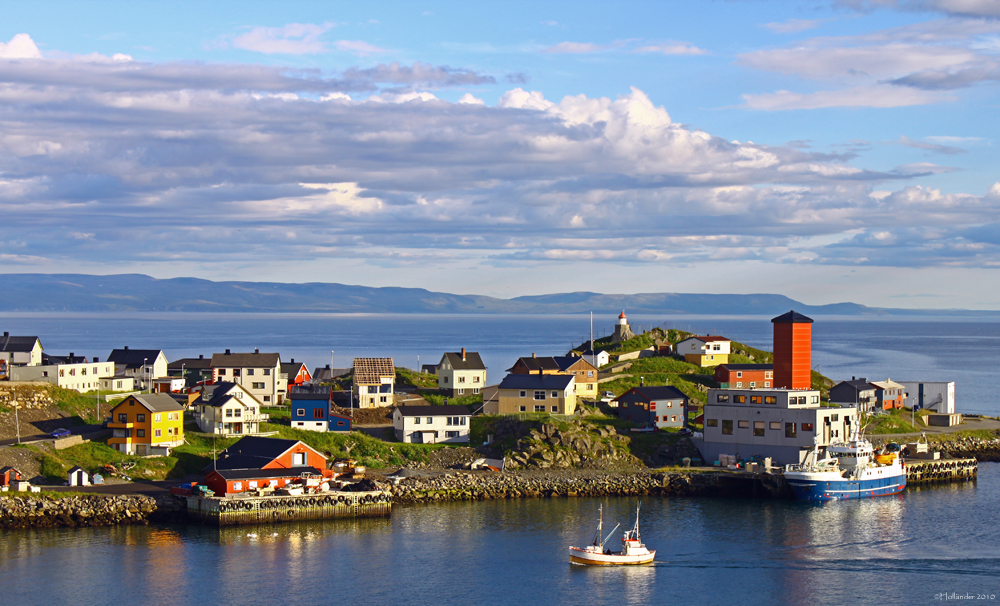 fast am Nordkapp - Honnigsvag