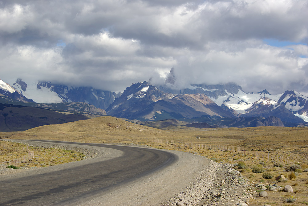 fast am Ziel in El Chaltén