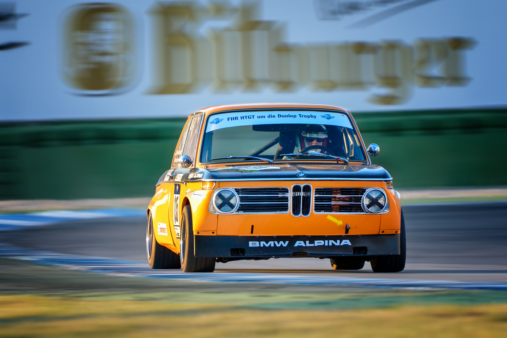 Fast Bavarian in der Abendsonne von Hockenheim....