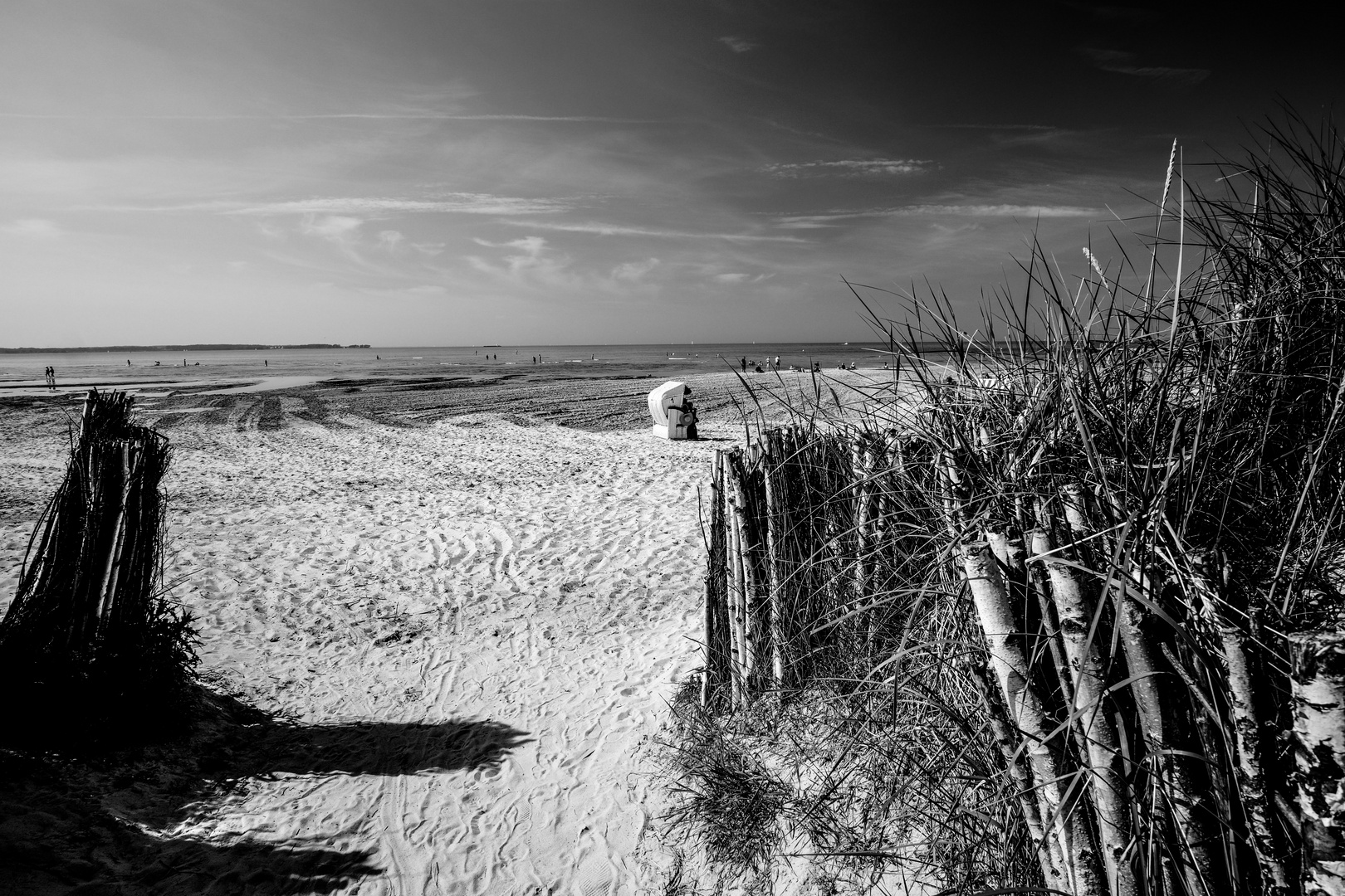 Fast einsamer Strand 