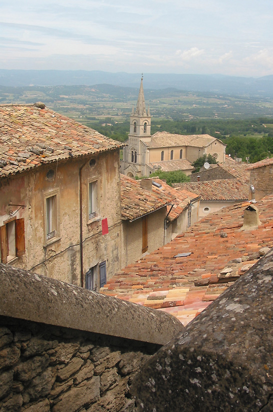 fast endloser Blick in den Luberon