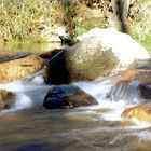 fast flowing water