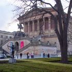 Fast freie Sicht auf die Alte Nationalgalerie