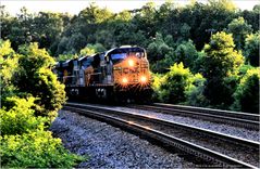 Fast Freight at Franconia