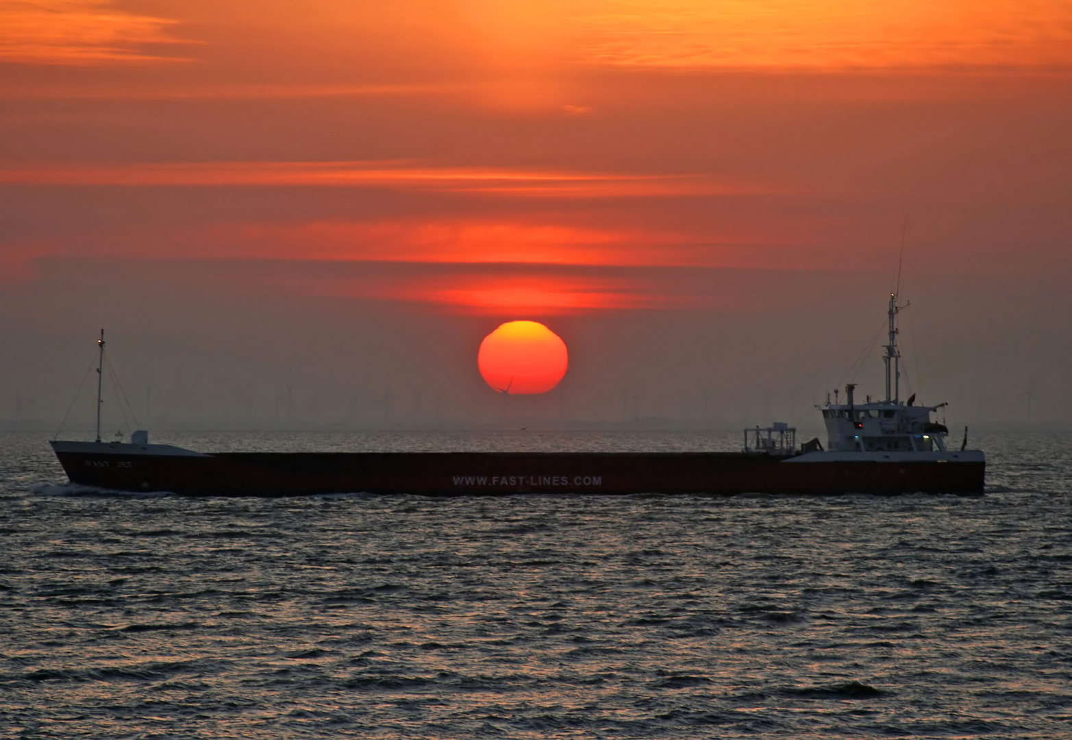 Fast Jef bei Sonnenaufgang