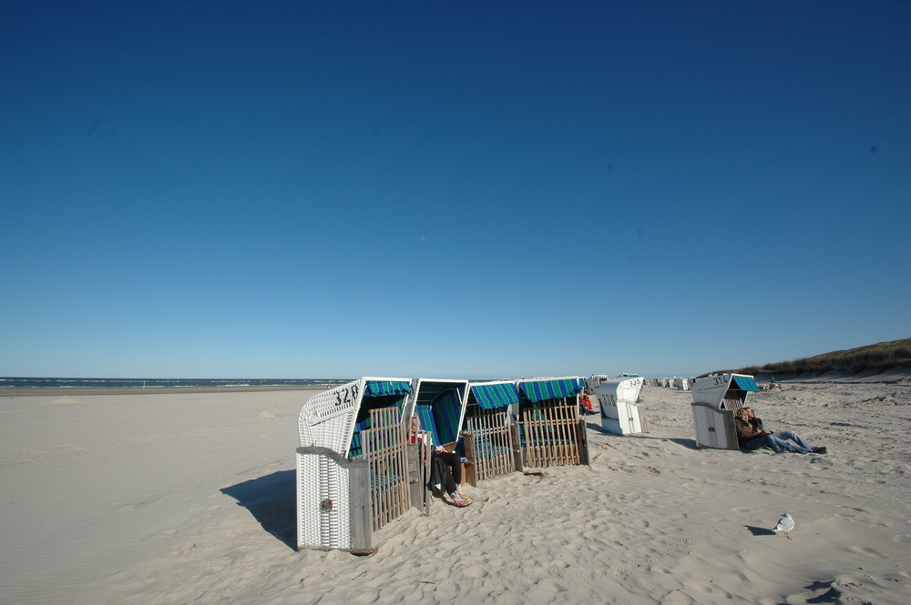 Fast noch ein bißchen Strandleben