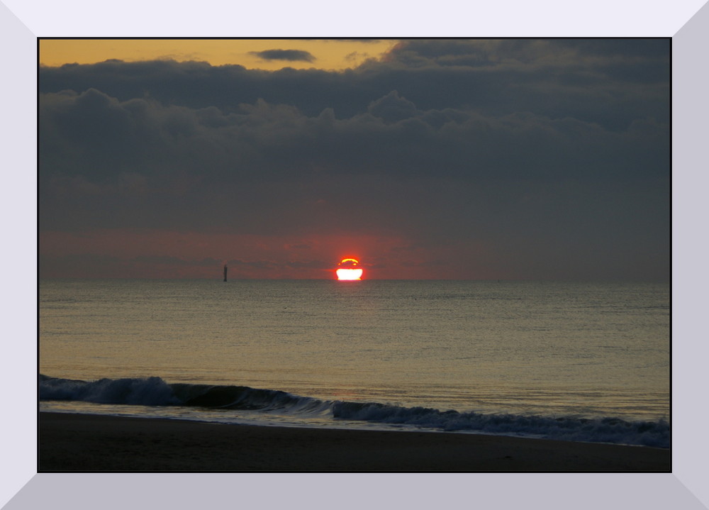 Fast verpasster Sonnenuntergang