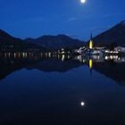 Fast Vollmond am Tegernsee