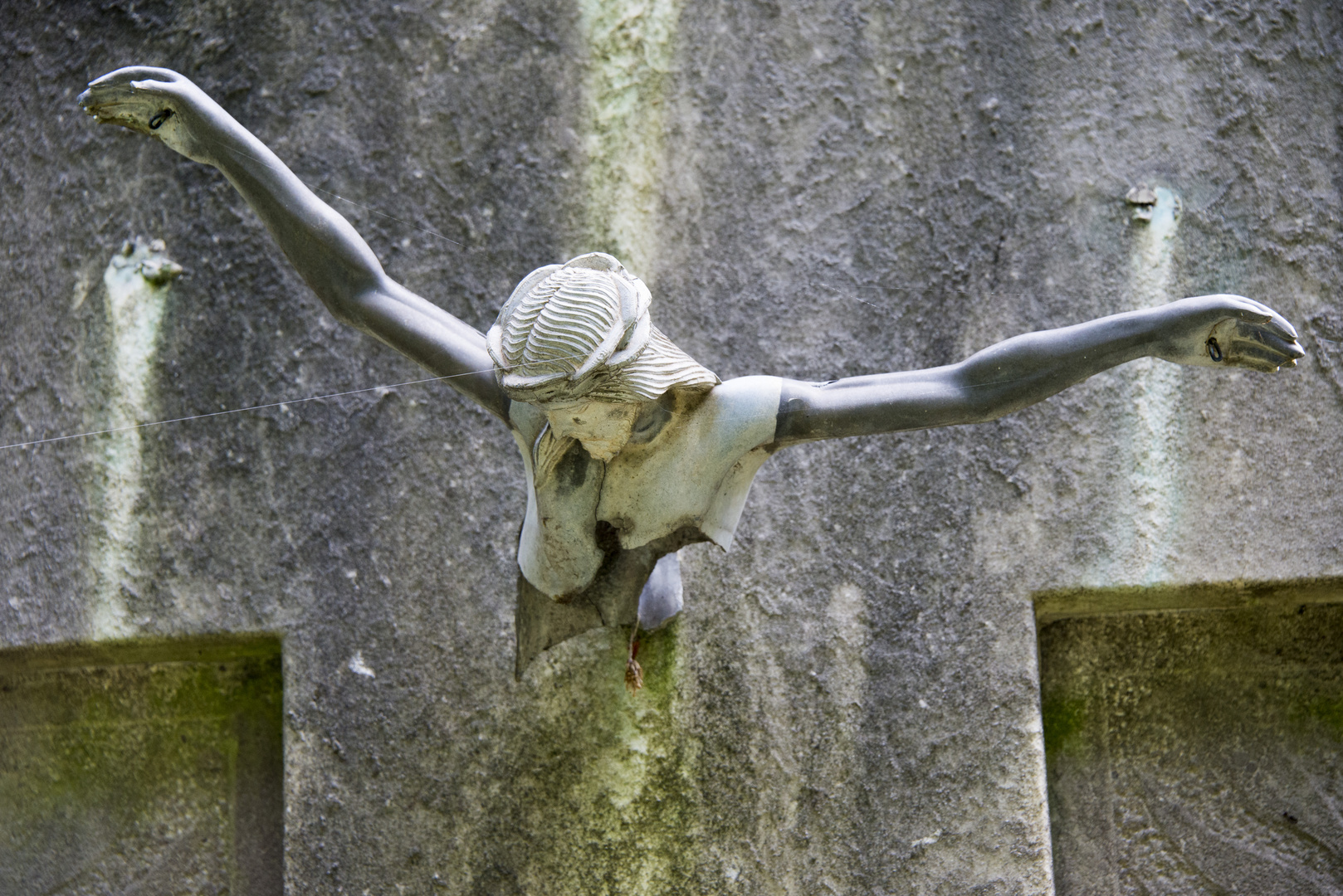 fast vom Kreuz gefallen