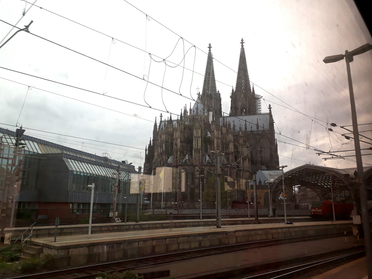 Fast wieder am Dom ...