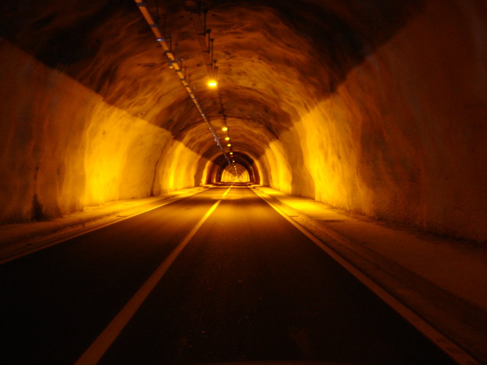 Fast zu schön für einen Tunnel