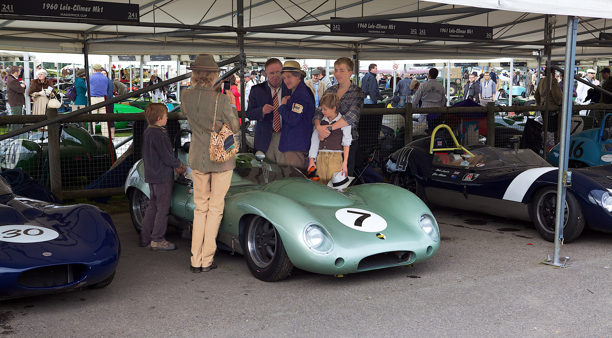 Fastest car im MADGWICK CUP Goodwood Revival 2010