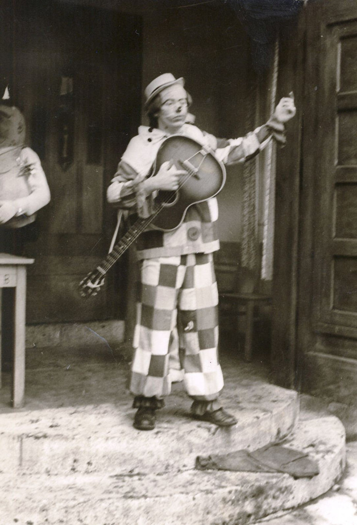 Fastnacht 1958 im eichsfeldischen Bernterode