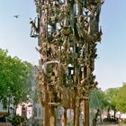 Fastnachtsbrunnen am Mainzer Schillerplatz