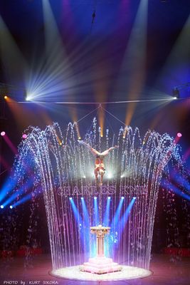 Faszination Artist-Wasser und Licht