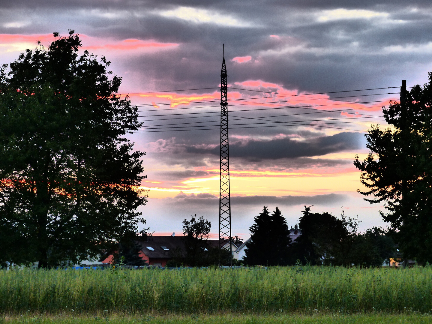 Faszination Himmel,Sonnenuntergang.....