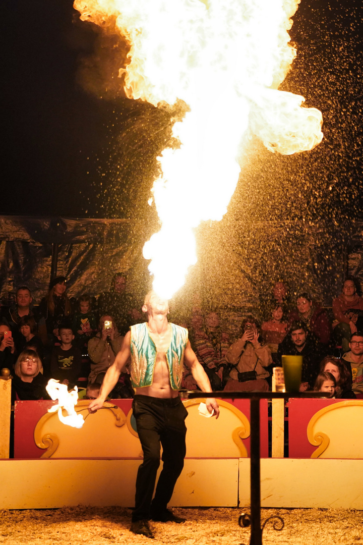 Faszination im Zirkus