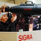 Faszination riesiges Sigma Objektiv für 25000 € auf der Photokina