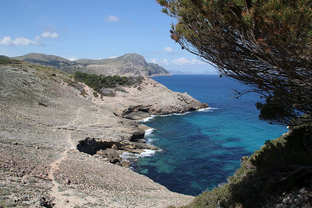 Faszinierende Küstenlandschaft im Parc Naturel de Levante...