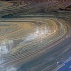 Faszinierende Wasserbewegungen auf dem Bergsee! - Mouvements fascinants sur la surface d'un lac.