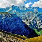 Faszinierender Blick ins Karwendel…