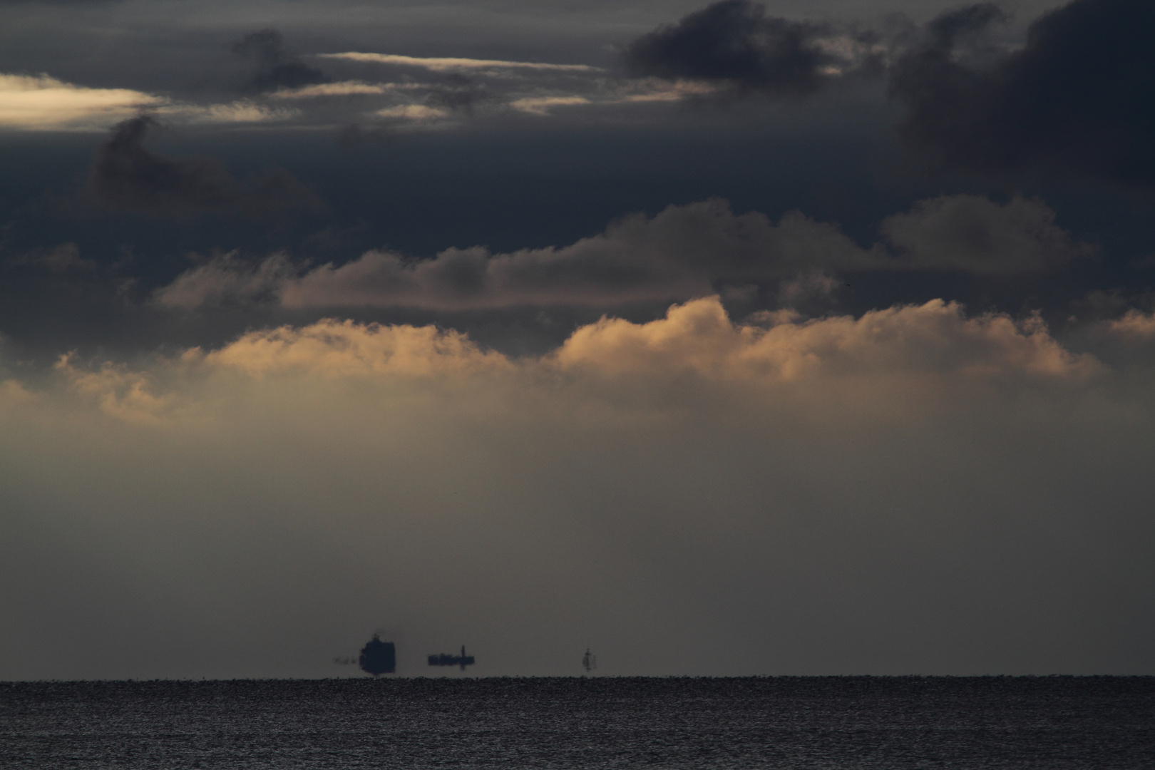 Fata Morgana an der Ostsee