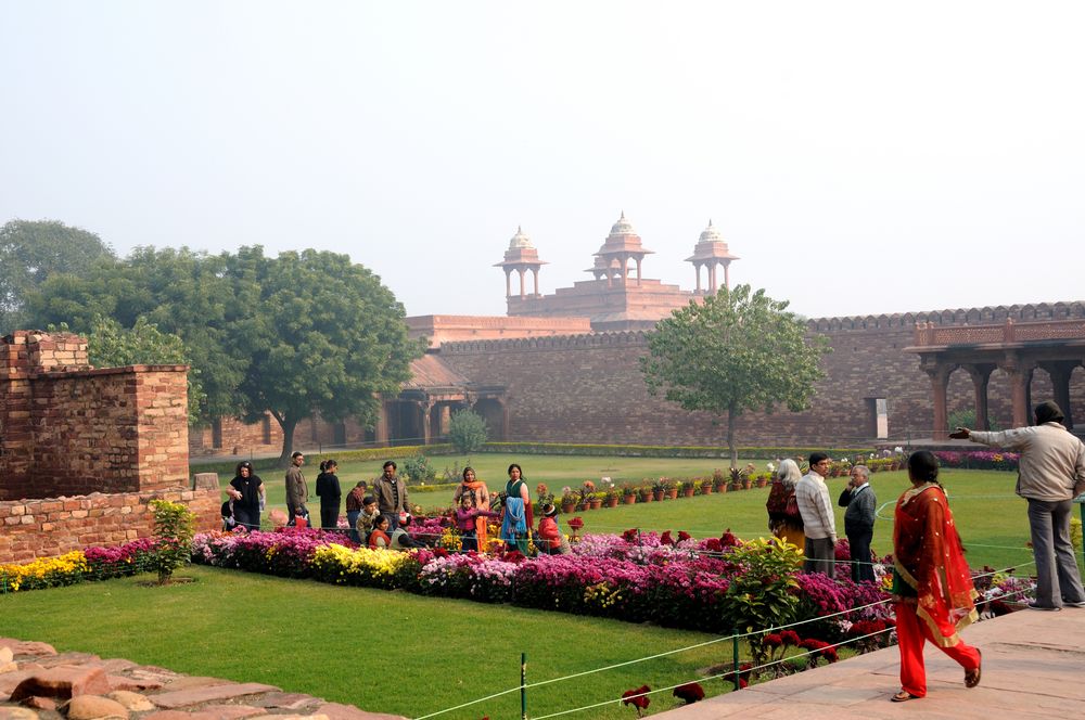 Fatehpur-Sikri - Gärten