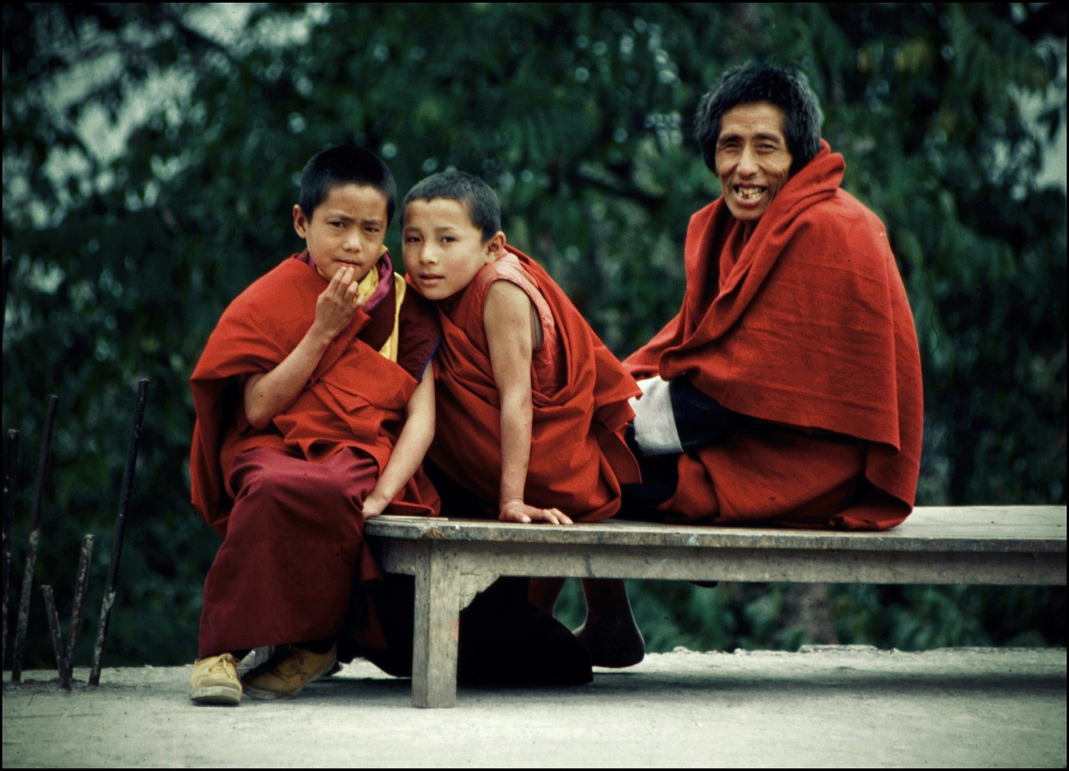 father and sons