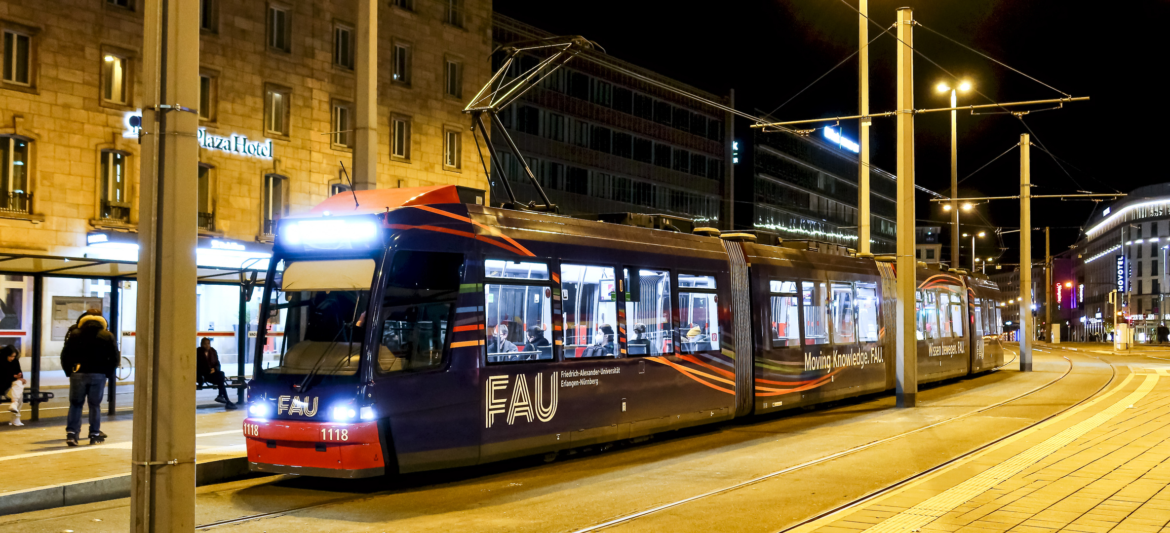 "FAU" macht blau