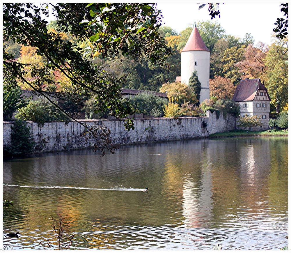 Faulturm mit Rothenburger Weiher