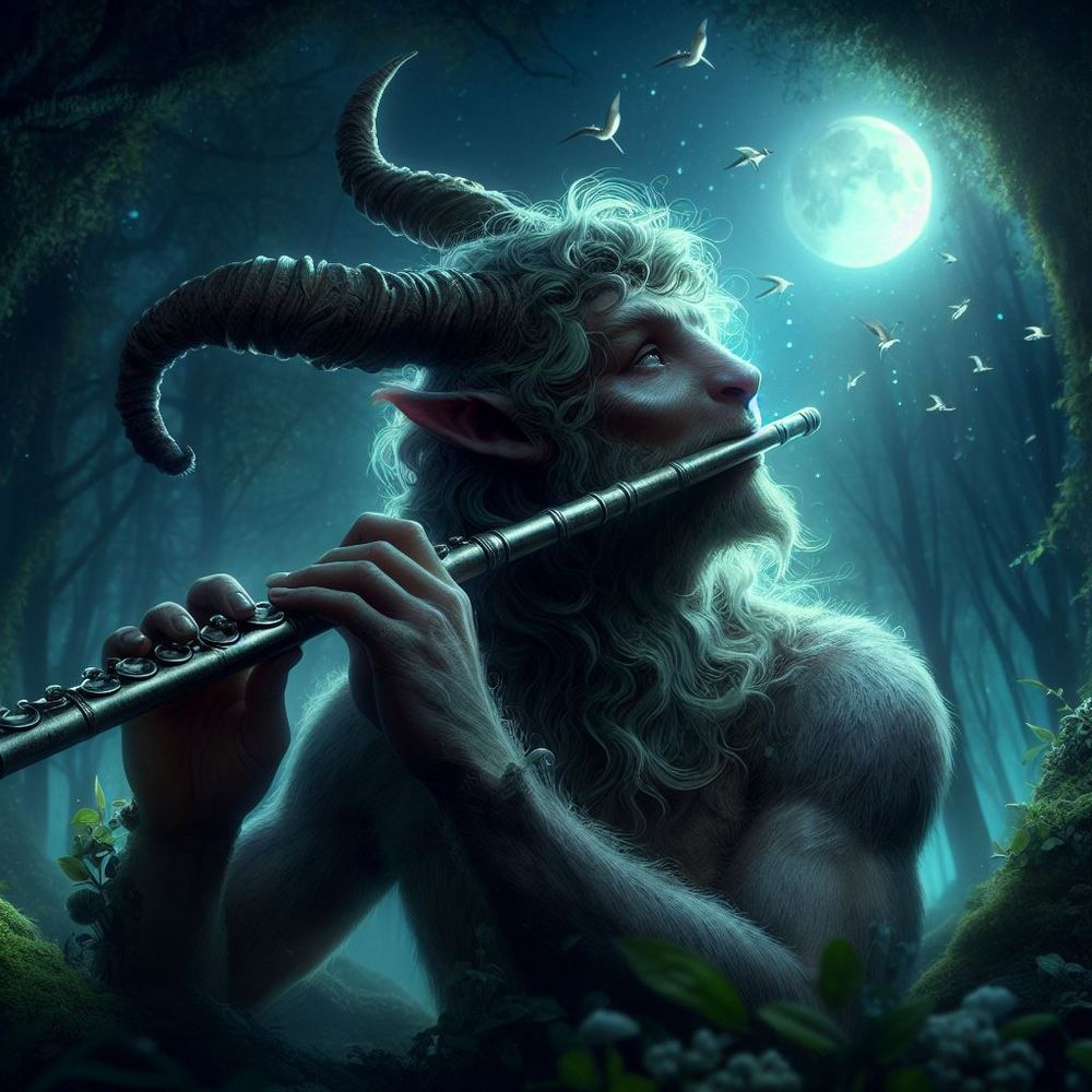 Faun mit Flöte (2)
