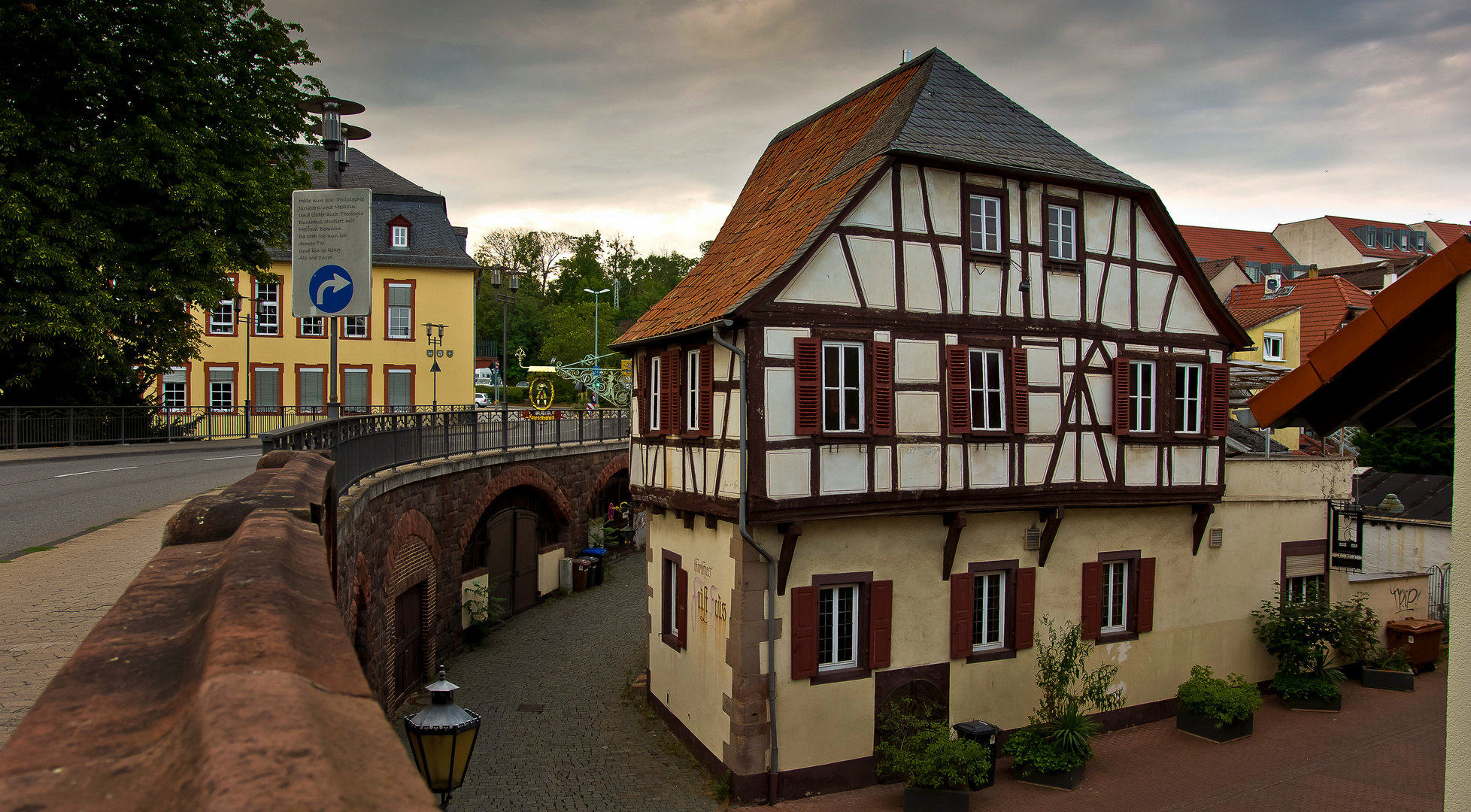 Fausthaus in Bad Kreuznach an der Wilhelmsbrücke