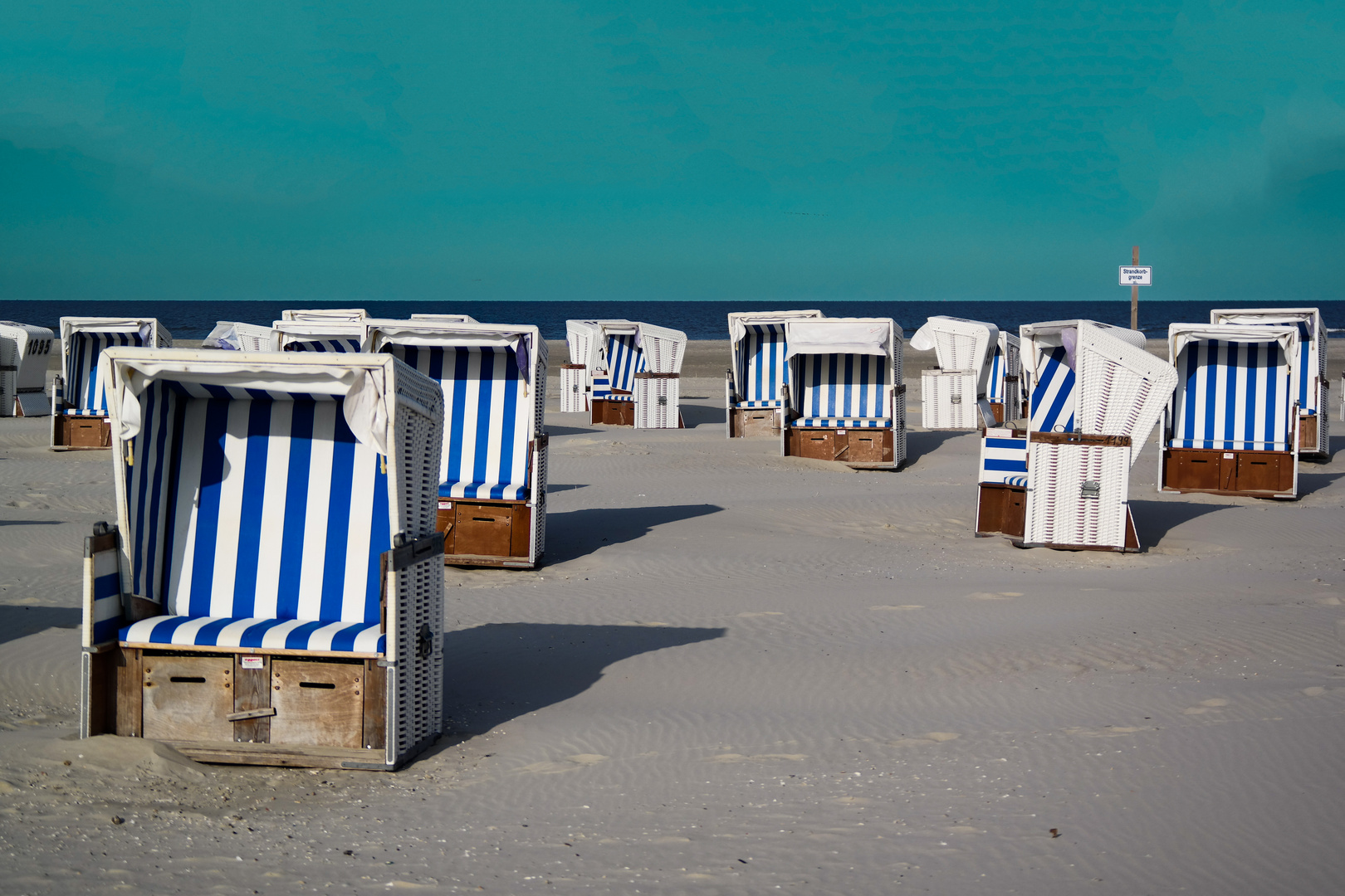 Fauteuil-cabine de plage - Frontière 