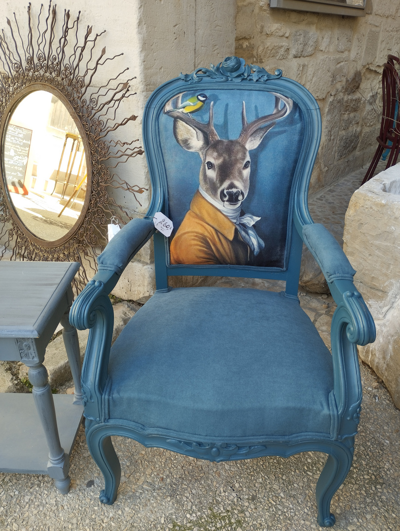 Fauteuil relooké !