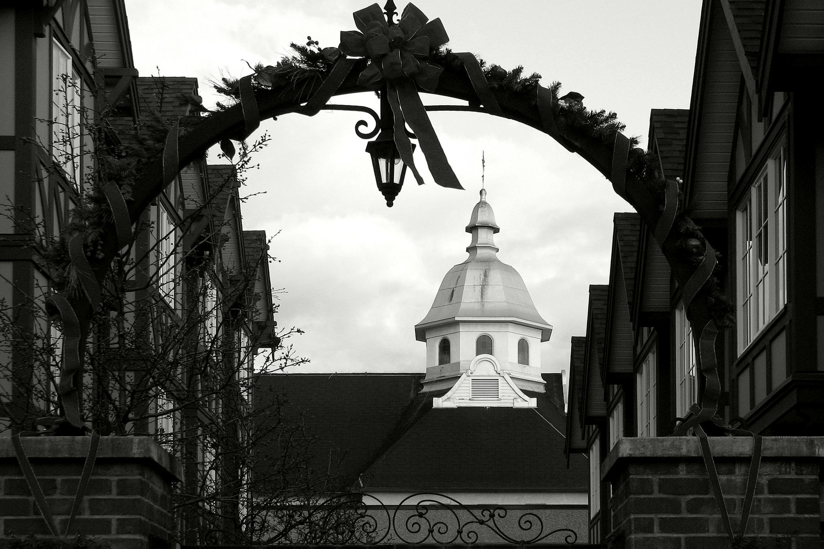 Faux Tudor Townhouses