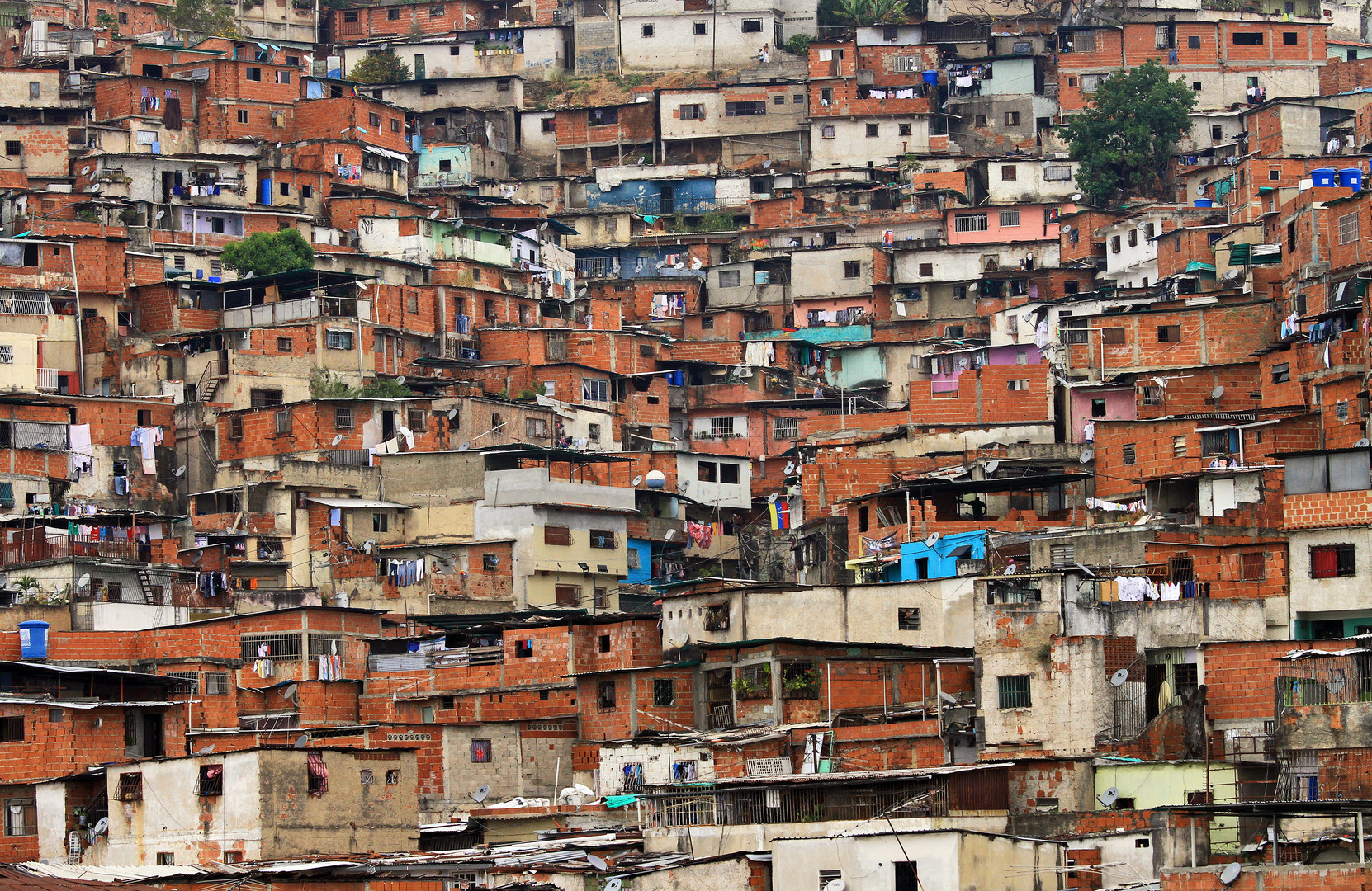 Favelas, Caracas, Venezuela