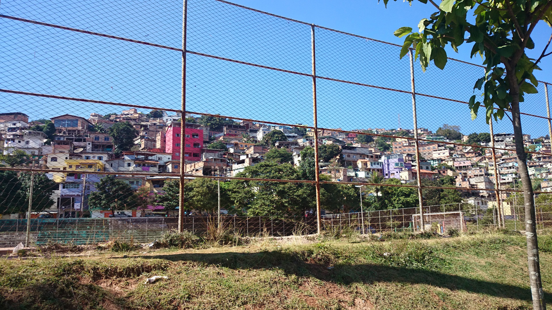 Favelas de Belo Horizonte,Sao Bento,Brasil juin2014.