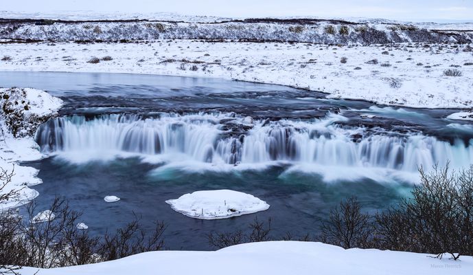 Faxafoss, Island.