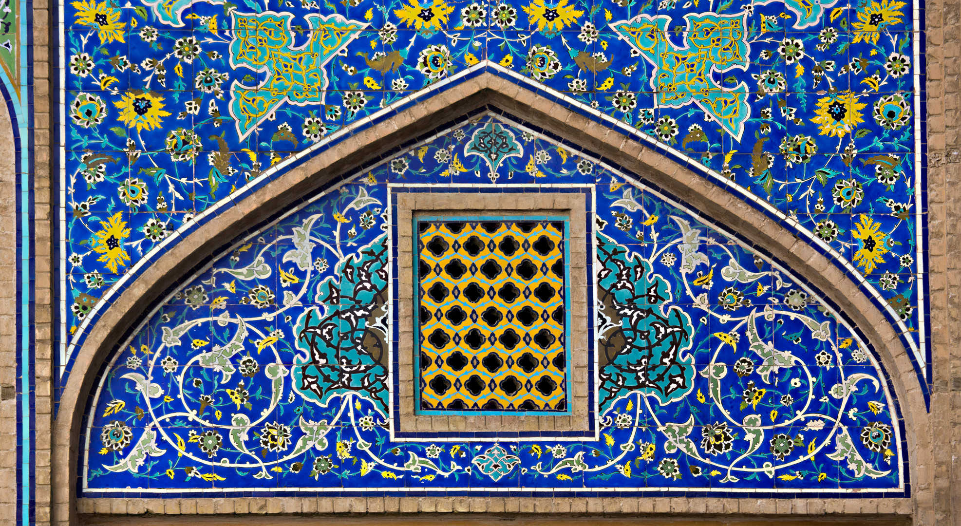 Fayence-Kacheln in Isfahan